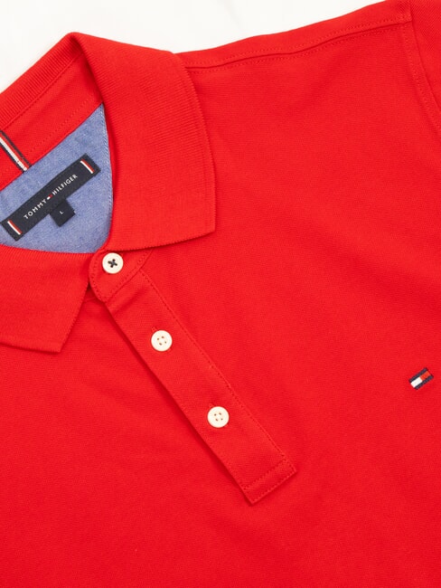 TH Short-sleeved polo shirt primary red - Polo shirt