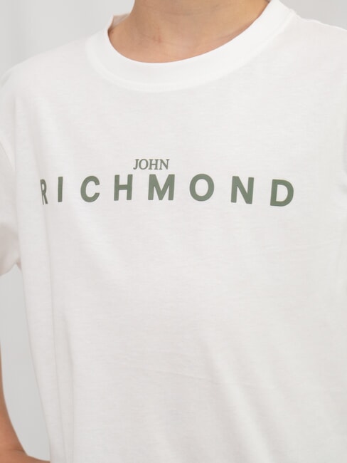 RUNDAVO T-Shirt + Shorts white cloud dancer - Children's tracksuits