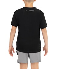 JOHN RICHMOND RUNDAVO T-Shirt + Shorts black/silver - Children's tracksuits - 4