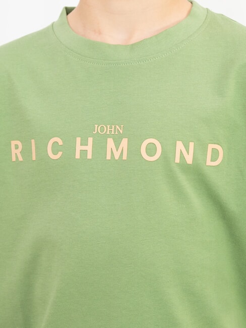 RUNDAVO T-Shirt + Shorts green willow bough - Children's tracksuits