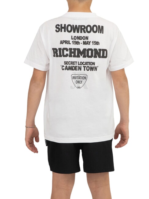 KUDAL T-Shirt + Shorts white/black - Children's tracksuits