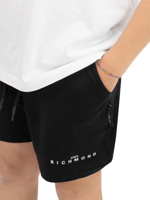 KORAK T-Shirt + Shorts white/black - Children's tracksuits