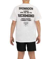 JOHN RICHMOND KUDAL T-Shirt + Shorts white/black - Children's tracksuits - 4