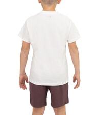 TRUSSARDI KANAD T-Shirt + Shorts white cloud dancer - Children's tracksuits - 4