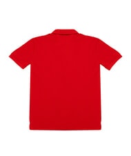 TOMMY HILFIGER TH Short-sleeved cotton polo shirt primary red - Polo shirt - 3