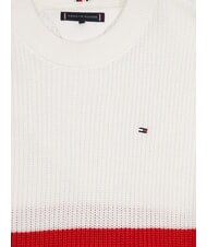 TOMMY HILFIGER KIDS BIMBO Cotton sweater white - Children's Sweaters - 2