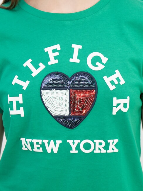 KIDS BIMBA Cotton T-shirt Olympic Green - Child T-shirt