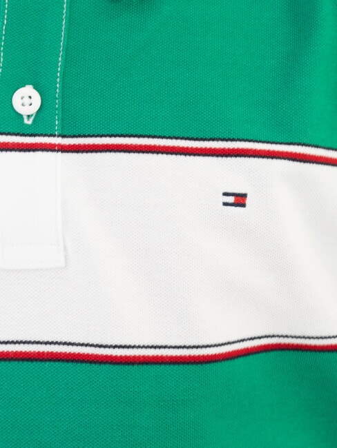 KIDS BIMBO Short-sleeved T-shirt Aruba green stripe - Child T-shirt
