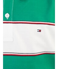 TOMMY HILFIGER KIDS BIMBO Short-sleeved T-shirt Aruba green stripe - Child T-shirt - 2
