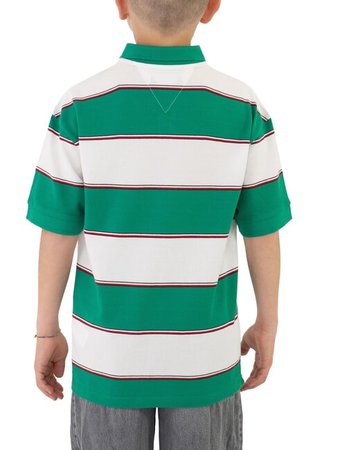 KIDS BIMBO Short-sleeved T-shirt Aruba green stripe - Child T-shirt