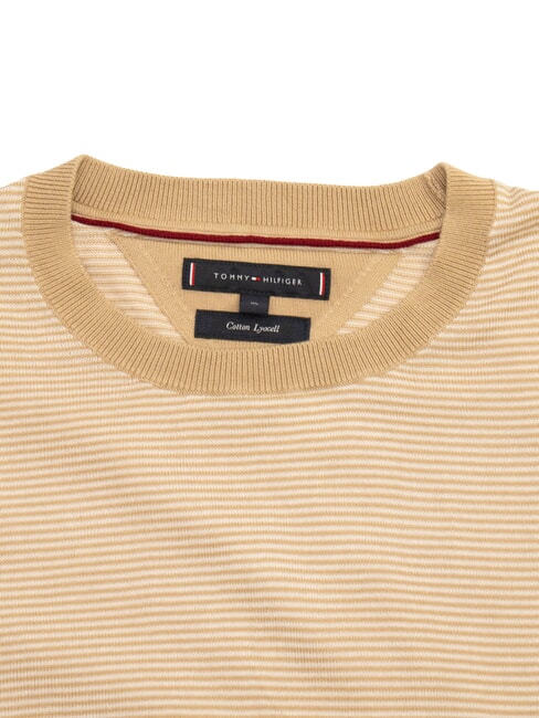 TH Cotton blend sweater classic pink / optic white - Men's Sweaters