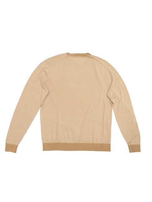TH Cotton blend sweater classic pink / optic white - Men's Sweaters