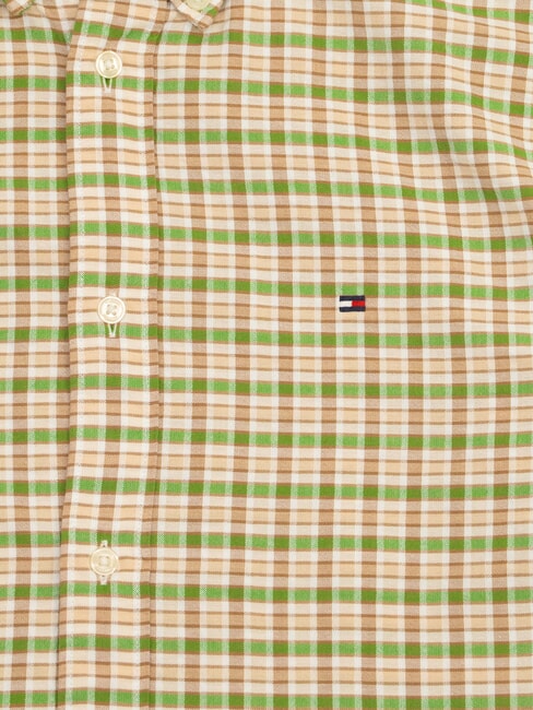 TH Tartan shirt charcoal blue /minty essence /multi - Men's Shirts