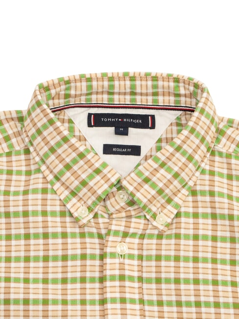 TH Tartan shirt charcoal blue /minty essence /multi - Men's Shirts