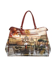 YNOT YESBAG XL Shoulder Bag Rome raining - Women&rsquo;s Bags - 3