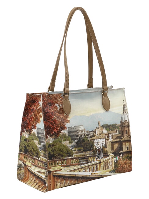 YESBAG L Shopping bag, shoulder bag Rome landscape - Women&rsquo;s Bags