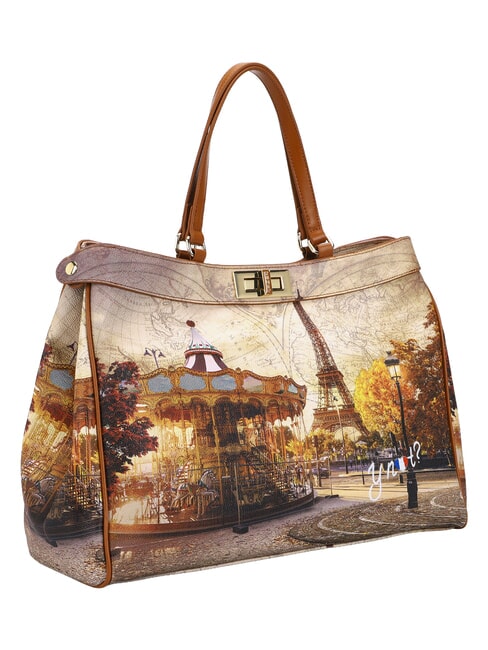 YESBAG XL Shoulder Bag funny paris - Women&rsquo;s Bags