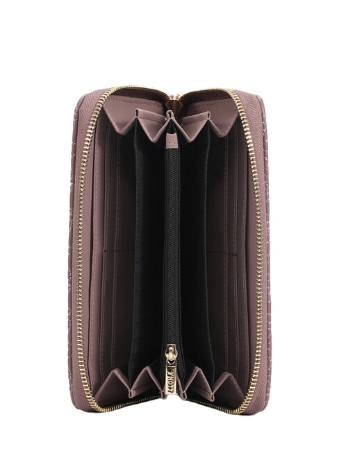 STYLE Large zip-around wallet mauve - Women&rsquo;s Wallets