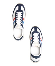 SERAFINI ROME Leather sneakers white blue france - Men&rsquo;s shoes - 6