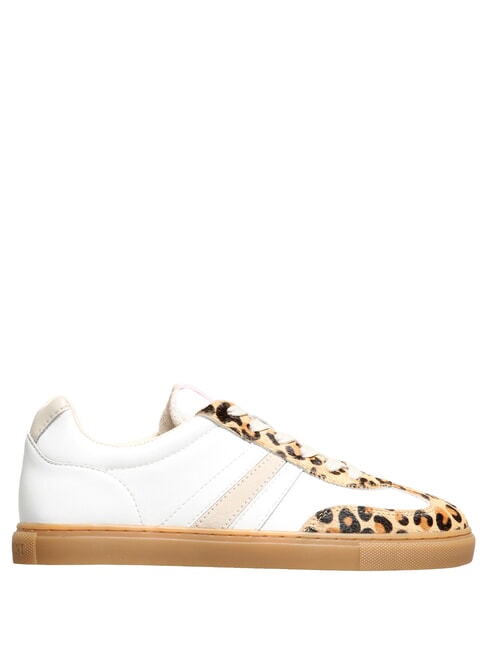 COURT Leather sneakers white milk leopard - Women&rsquo;s shoes