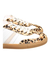 SERAFINI COURT Leather sneakers white milk leopard - Women&rsquo;s shoes - 7