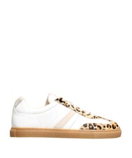 SERAFINI COURT Leather sneakers white milk leopard - Women&rsquo;s shoes - 6