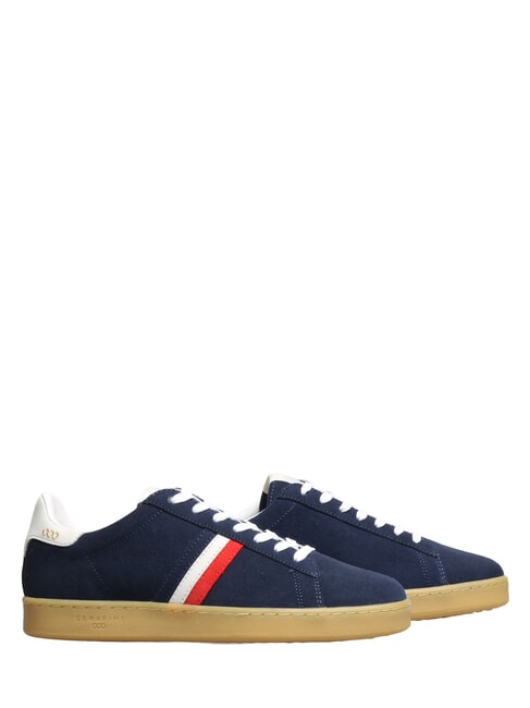 MC ENROE Leather sneakers blue white red - Men&rsquo;s shoes