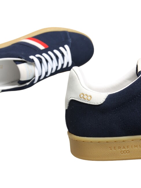 MC ENROE Leather sneakers blue white red - Men&rsquo;s shoes