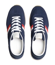 SERAFINI ROME Leather sneakers blue france red - Men&rsquo;s shoes - 3