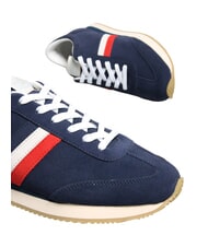 SERAFINI ROME Leather sneakers blue france red - Men&rsquo;s shoes - 5