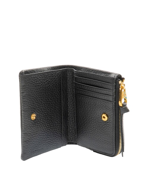 SOFTY Flat leather wallet Black - Women&rsquo;s Wallets