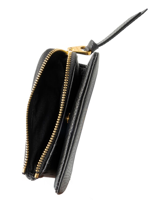 SOFTY Flat leather wallet Black - Women&rsquo;s Wallets