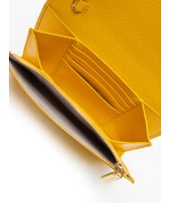 COCCINELLE METALLIC SOFT Leather clutch bag with shoulder strap sunny - Women&rsquo;s Bags - 5