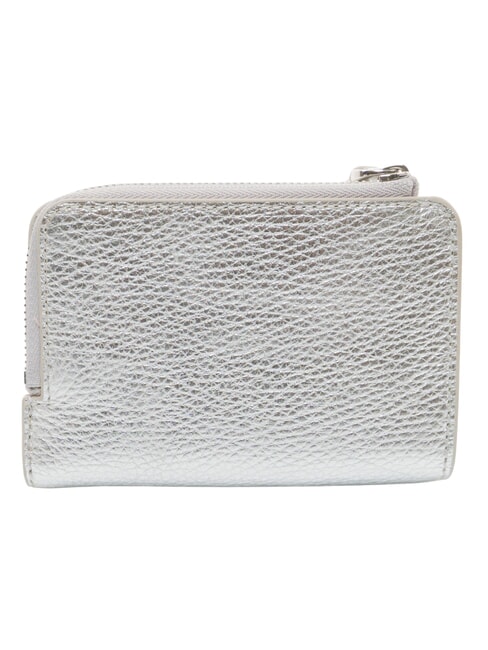 TASSEL Pebbled leather wallet SILVER - Women&rsquo;s Wallets