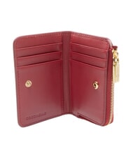 COCCINELLE METALLIC PATENT Leather wallet sangria - Women&rsquo;s Wallets - 2