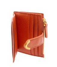 COCCINELLE DEW Leather card holder with coin purse grenadine red - Women&rsquo;s Wallets - 2
