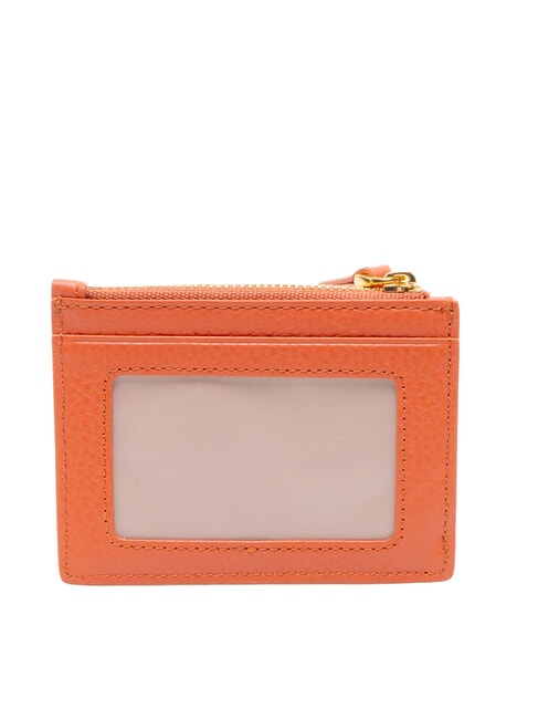 DEW Leather card holder with coin purse grenadine red - Women&rsquo;s Wallets