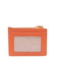 COCCINELLE DEW Leather card holder with coin purse grenadine red - Women&rsquo;s Wallets - 3