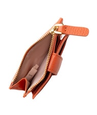 COCCINELLE DEW Leather card holder with coin purse grenadine red - Women&rsquo;s Wallets - 4