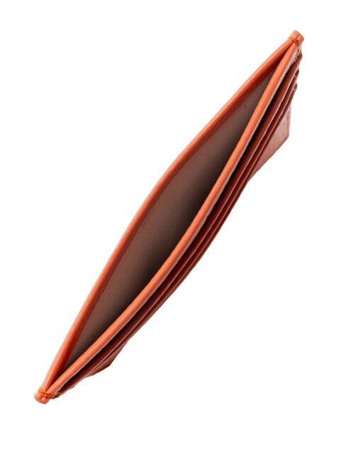 KELSEY Flat leather card holder grenadine red - Women&rsquo;s Wallets