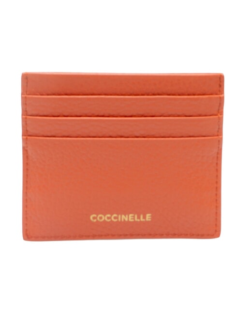 KELSEY Flat leather card holder grenadine red - Women&rsquo;s Wallets
