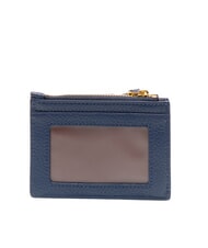 COCCINELLE DEW Leather card holder with coin purse royal blue - Women&rsquo;s Wallets - 3