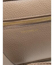 COCCINELLE JINNY Mini shoulder bag warm taupe - Women&rsquo;s Bags - 5