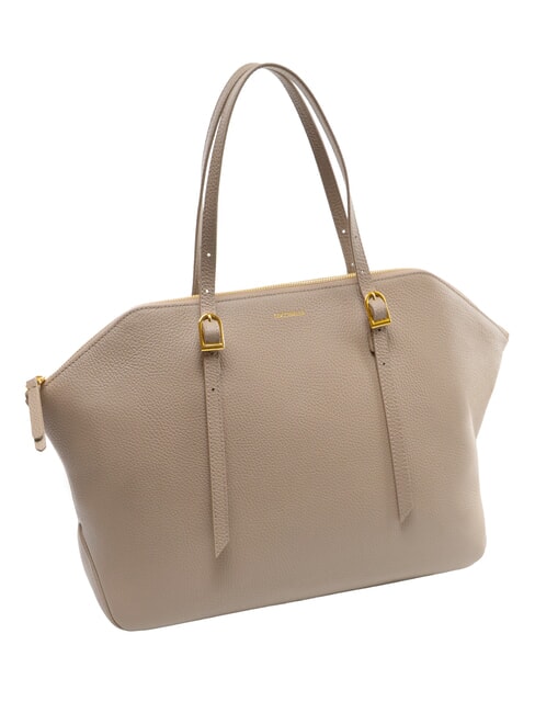 CHERRY Shoulder bag, leather warm taupe - Women&rsquo;s Bags