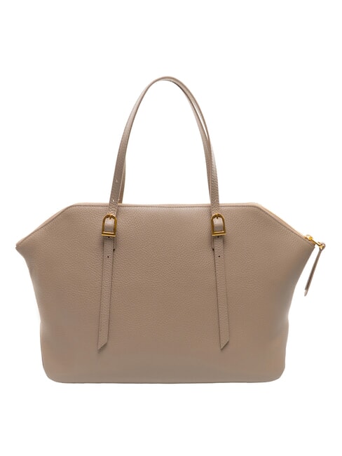 CHERRY Shoulder bag, leather warm taupe - Women&rsquo;s Bags
