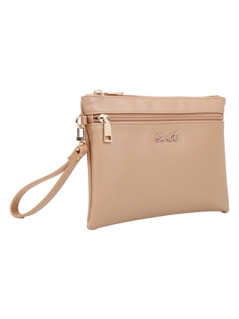 AMBER Clutch bag with cuff sand - Women&rsquo;s Bags