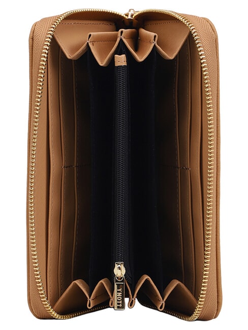 LOVERS Large zip-around wallet caramel - Women&rsquo;s Wallets