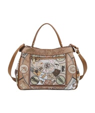 YNOT FASHIONOPOLY Handbag with shoulder strap sand - Women&rsquo;s Bags - 3