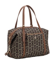 YNOT AUDREY All-over logo shoulder bag tobacco - Women&rsquo;s Bags - 3