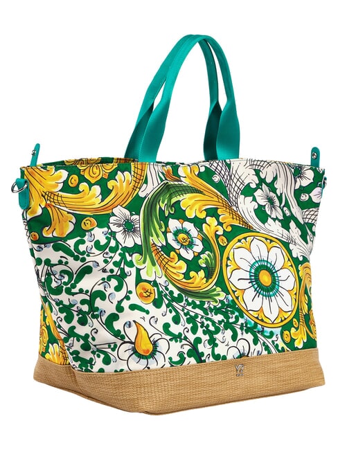 ORTIGIA Large beach bag emerald - Women&rsquo;s Bags
